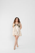 Tigers Eye Upcycled Dress