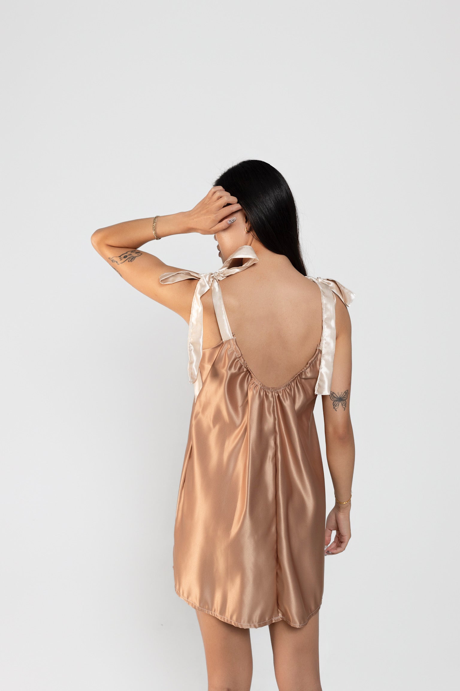 Toffee Upcycled Babydoll Dress