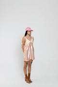Pink Upcycled Babydoll Dress