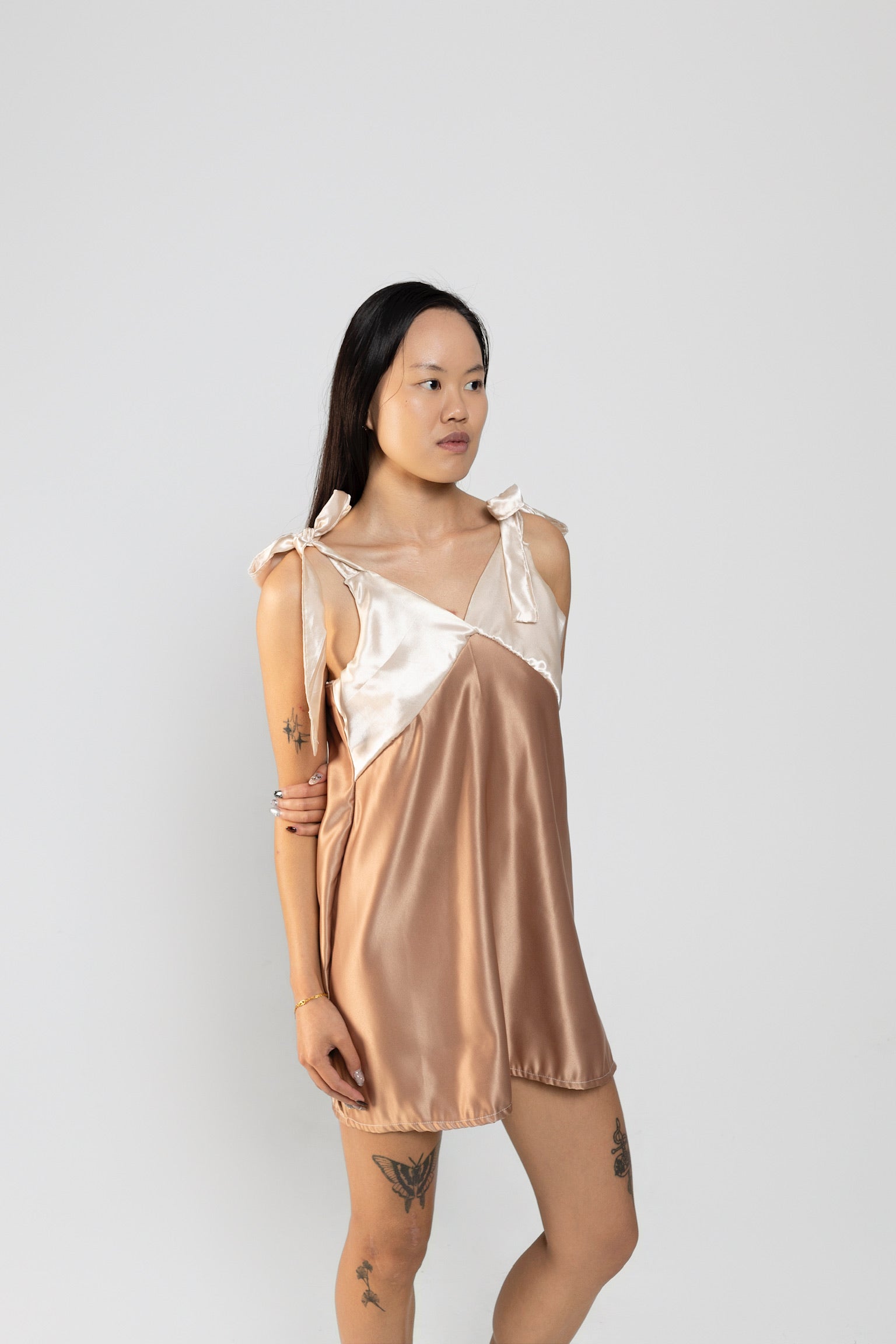 Toffee Upcycled Babydoll Dress