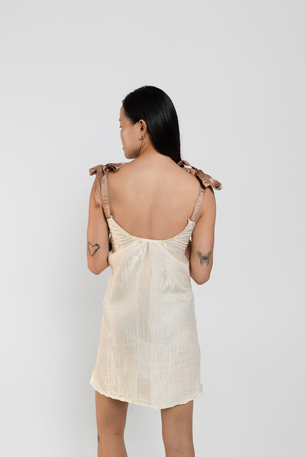 Mother of Pearl Upcycled Babydoll Dress