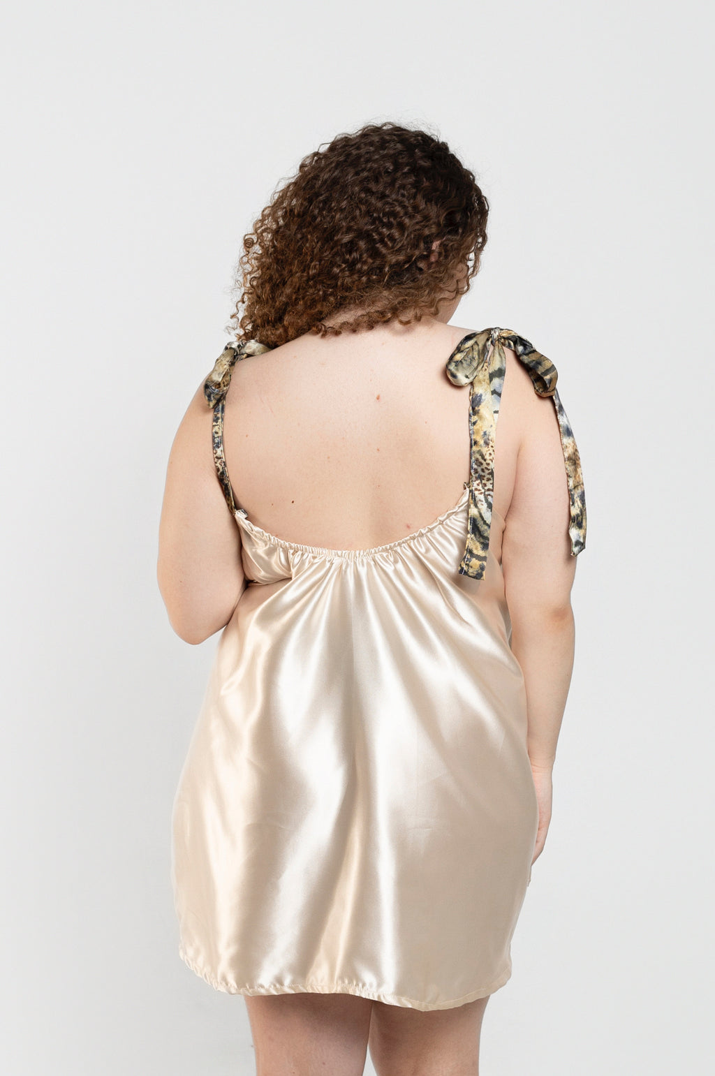 Tigers Eye Upcycled Dress