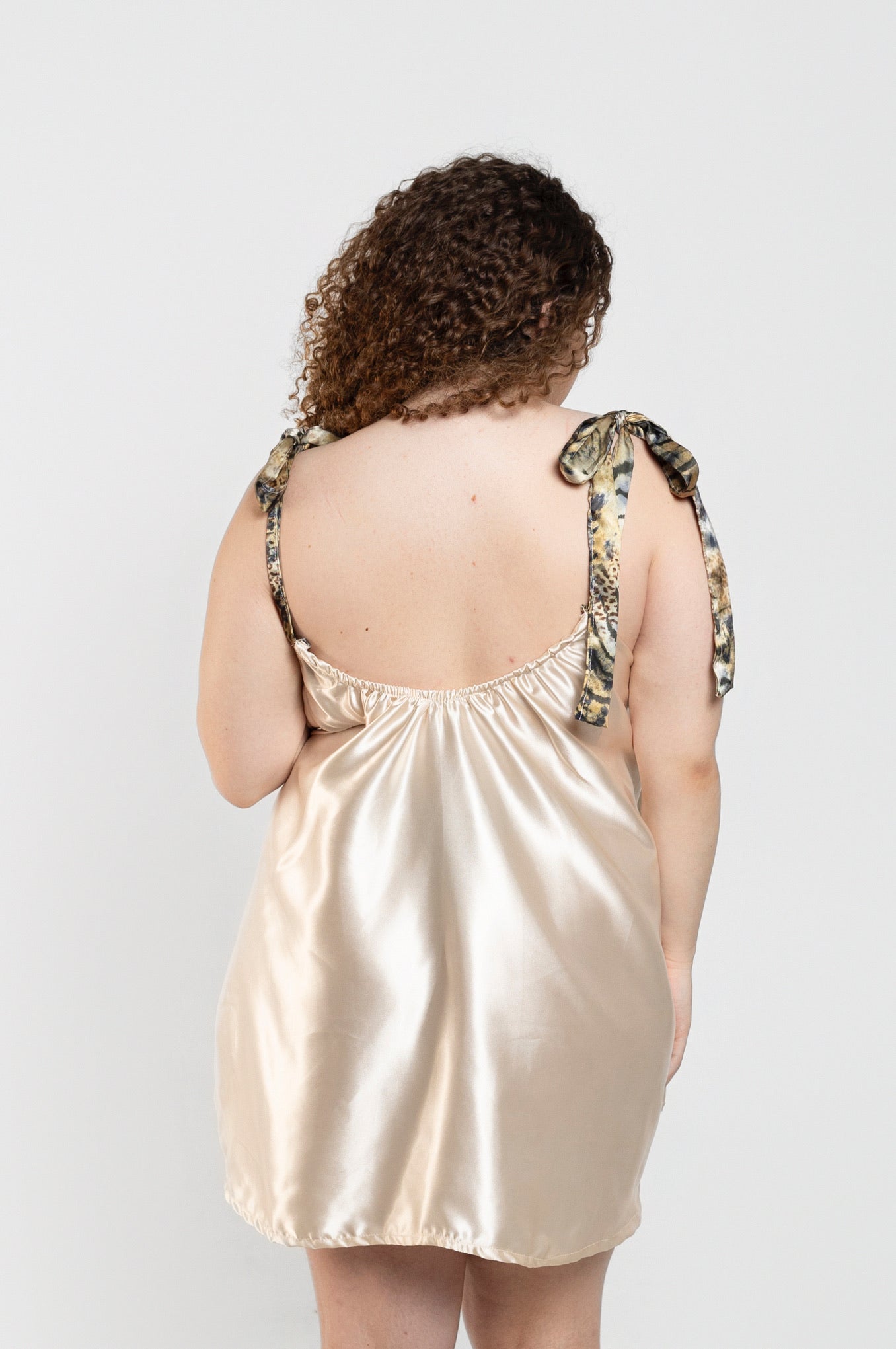 Tigers Eye Upcycled Dress
