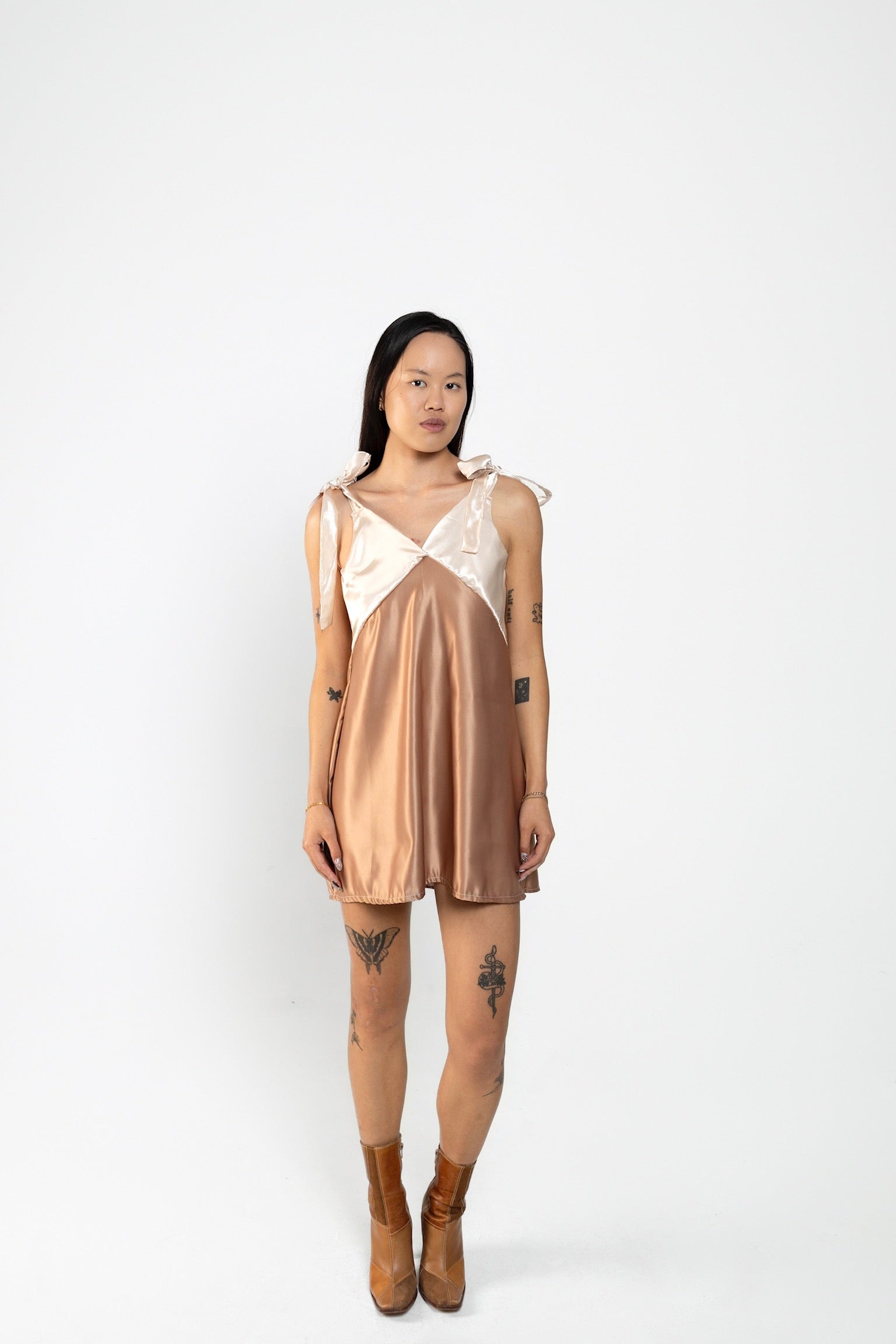 Toffee Upcycled Babydoll Dress